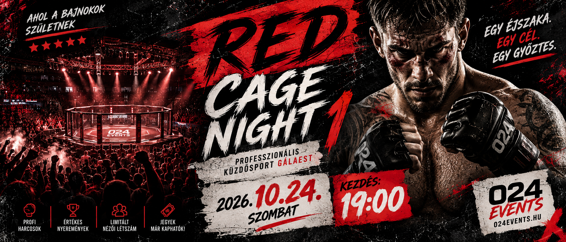 RED CAGE NIGHT