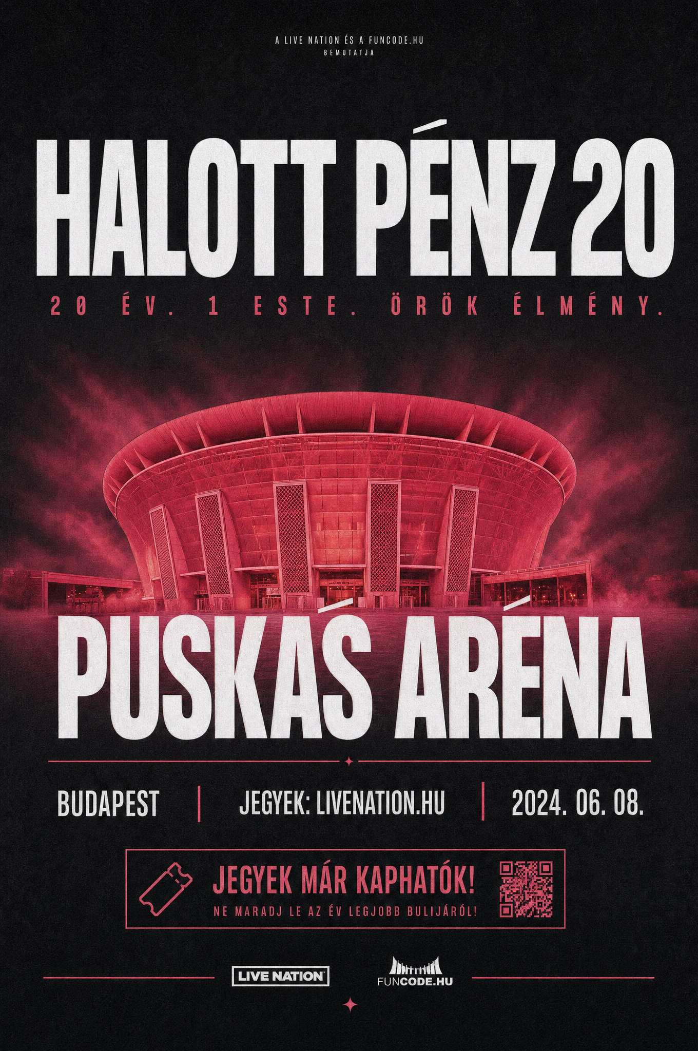 Koncert: Halott Pénz — Aréna Show