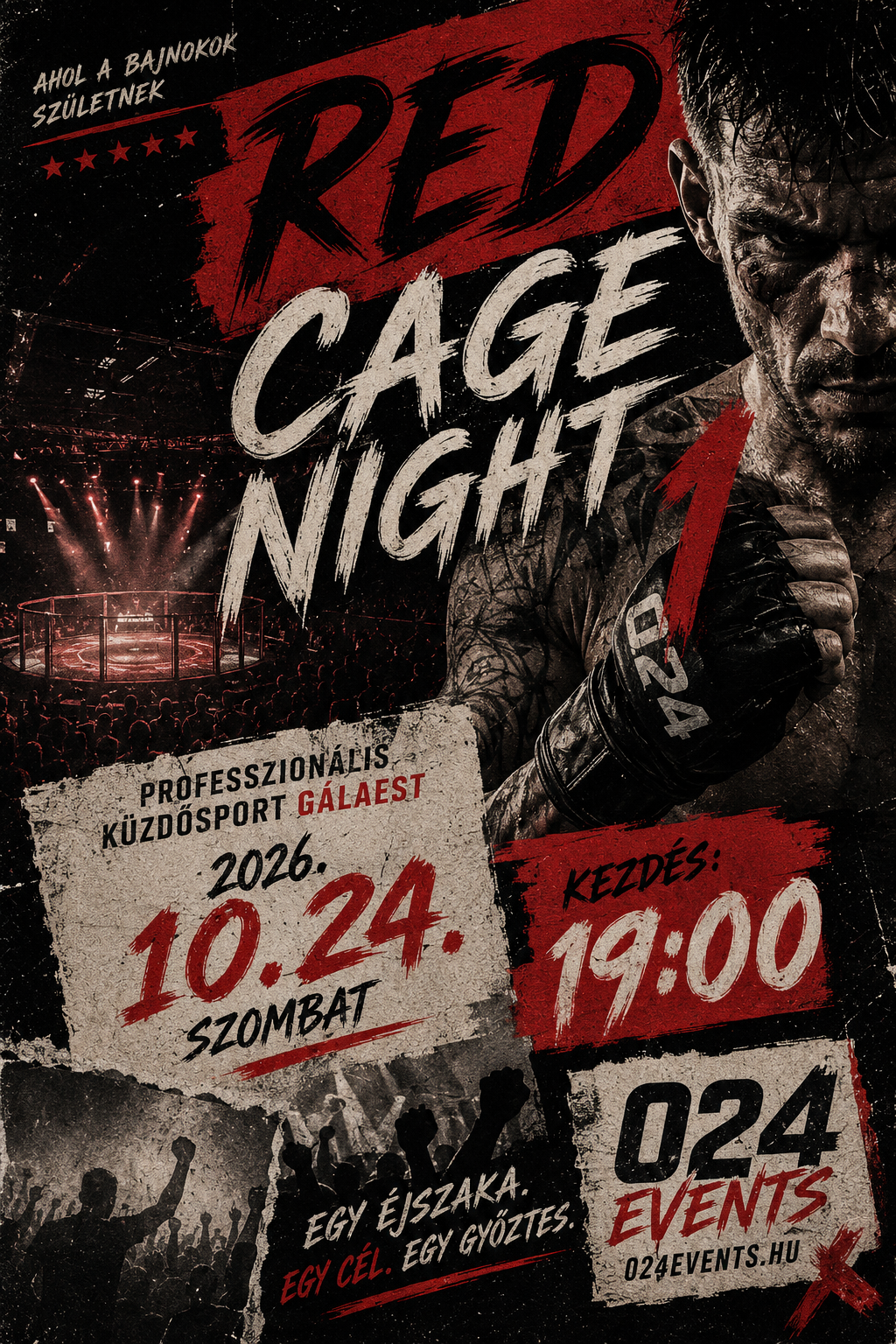 RED CAGE NIGHT